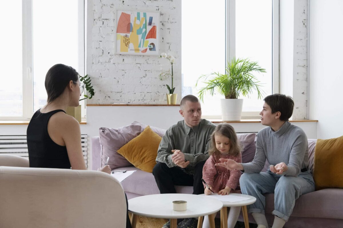 family doing therapy, family consultation massachusetts
