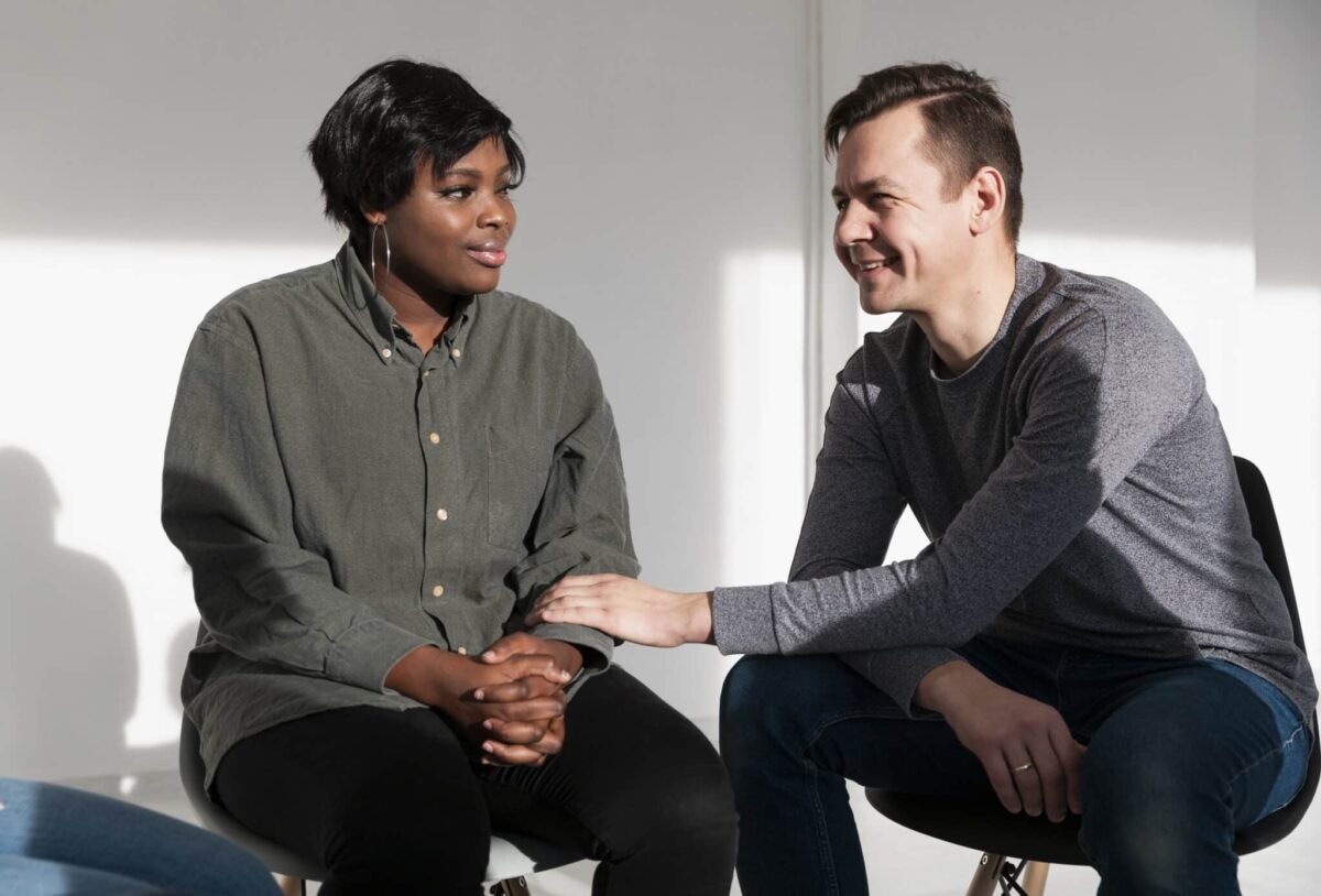 an image of a therapist and psychiatrist