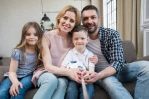 a happy family consulted with parent guidance in massachusetts