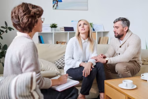 husband-trying-get-along-with-wife-therapy-session