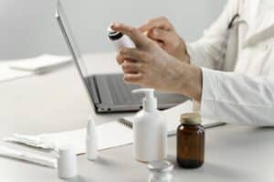 a doctor managing medications, anxiety treatment massachusetts