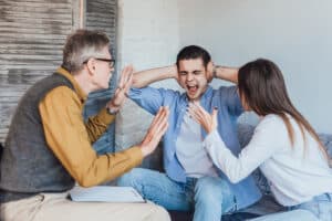 a family arguing, family counselling massachusetts