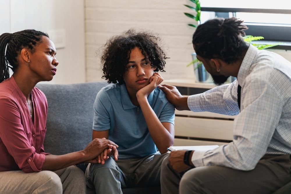 mother seeks professional help for her teenage son - parent coaching for teen anxiety Massachusetts